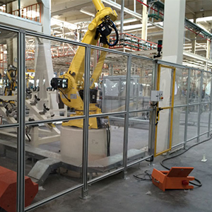 机器人防护围栏设计厂家服务加工图片展示